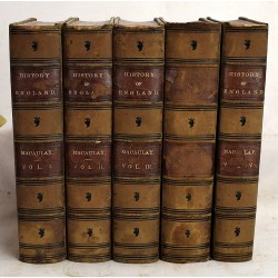The History of England: From the Accession of James II. (5 volume set)